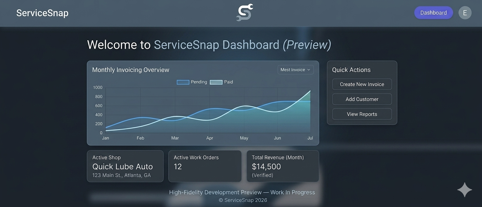 ServiceSnap screenshot